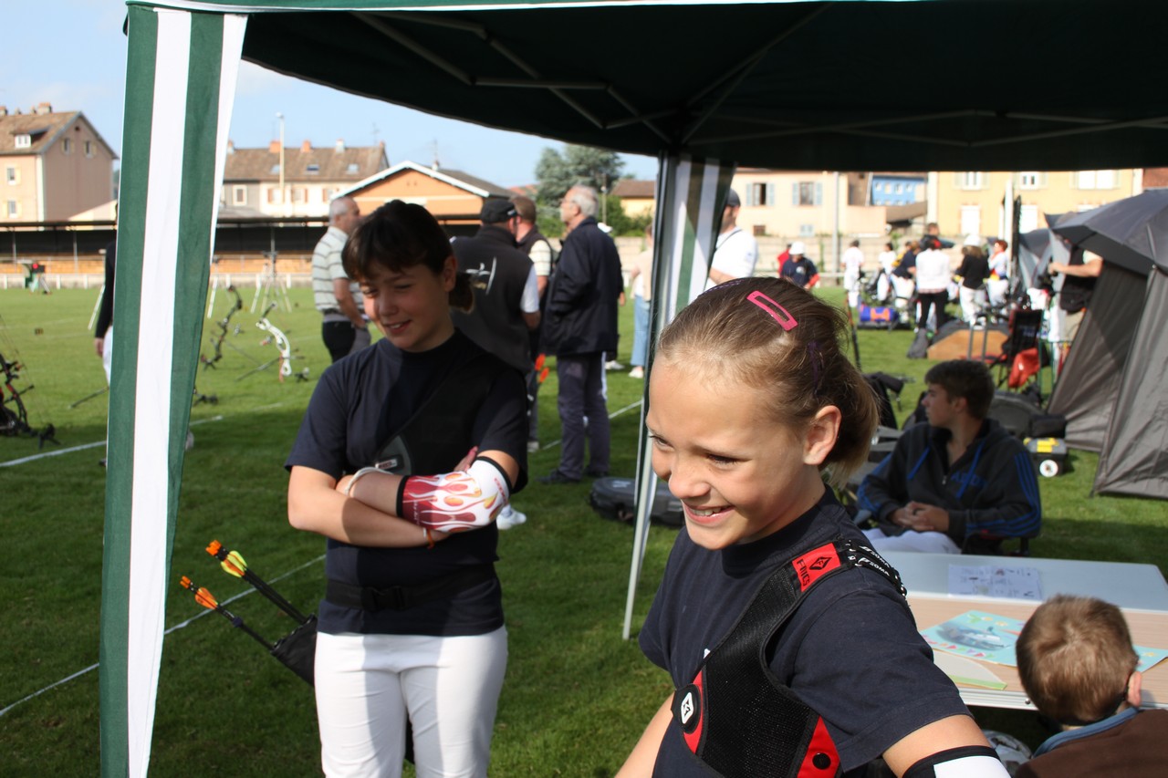 Championnat de ligue et départemental FITA à Belfort du 30 Juin 2013