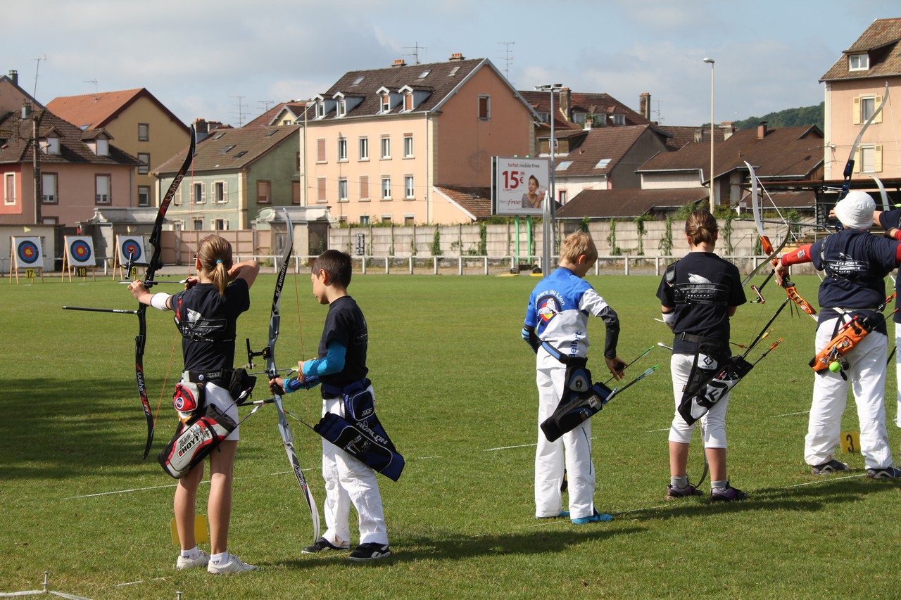 Championnat de ligue et départemental FITA à Belfort du 30 Juin 2013