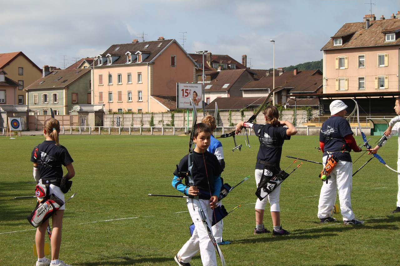 Championnat de ligue et départemental FITA à Belfort du 30 Juin 2013