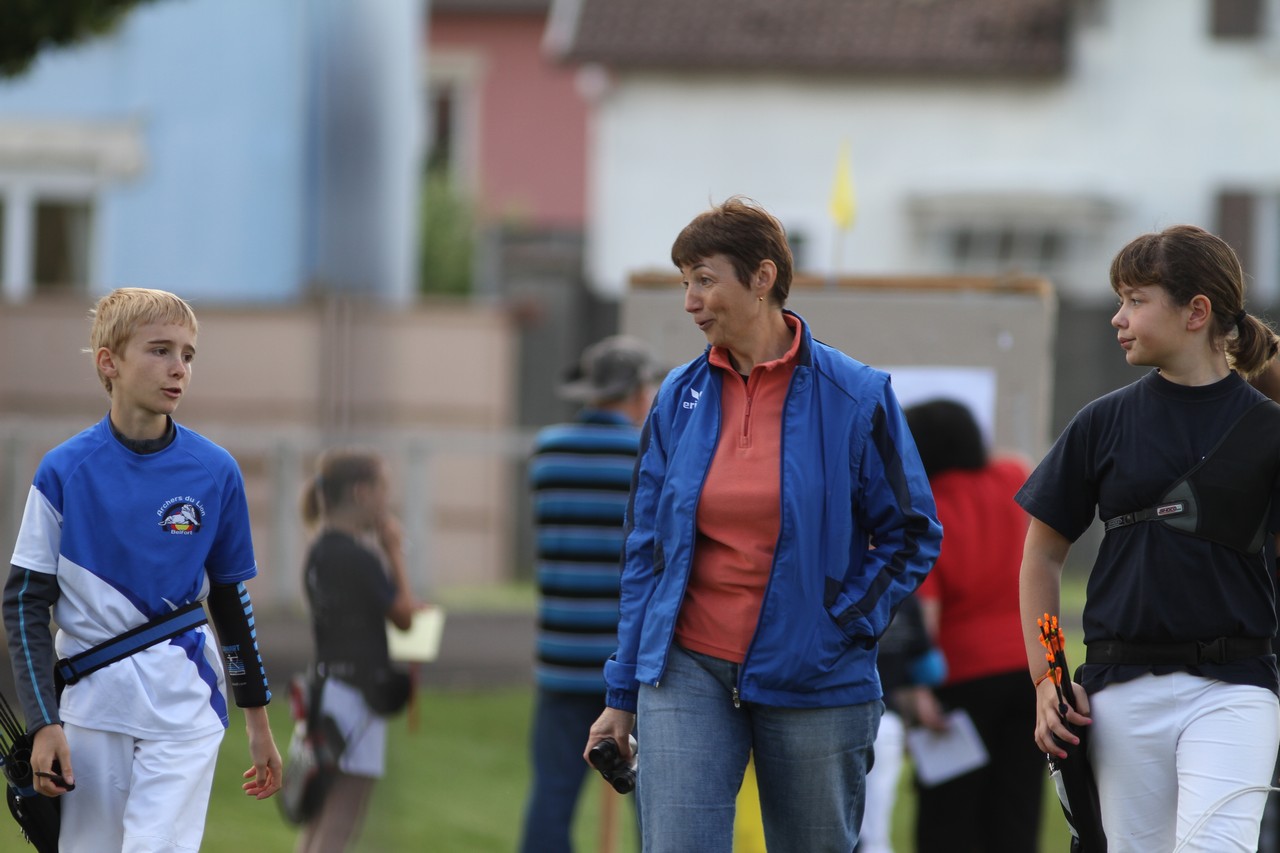 Championnat de ligue et départemental FITA à Belfort du 30 Juin 2013