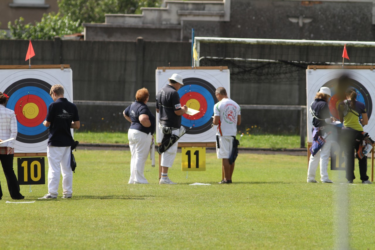 Championnat de ligue et départemental FITA à Belfort du 30 Juin 2013