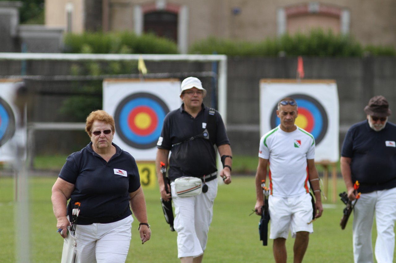 Championnat de ligue et départemental FITA à Belfort du 30 Juin 2013