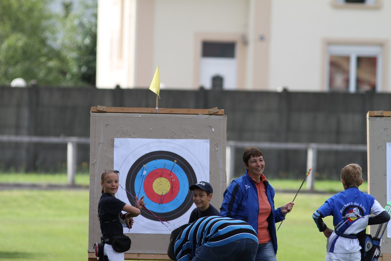 Championnat de ligue et départemental FITA à Belfort du 30 Juin 2013