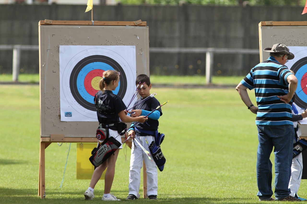 Championnat de ligue et départemental FITA à Belfort du 30 Juin 2013