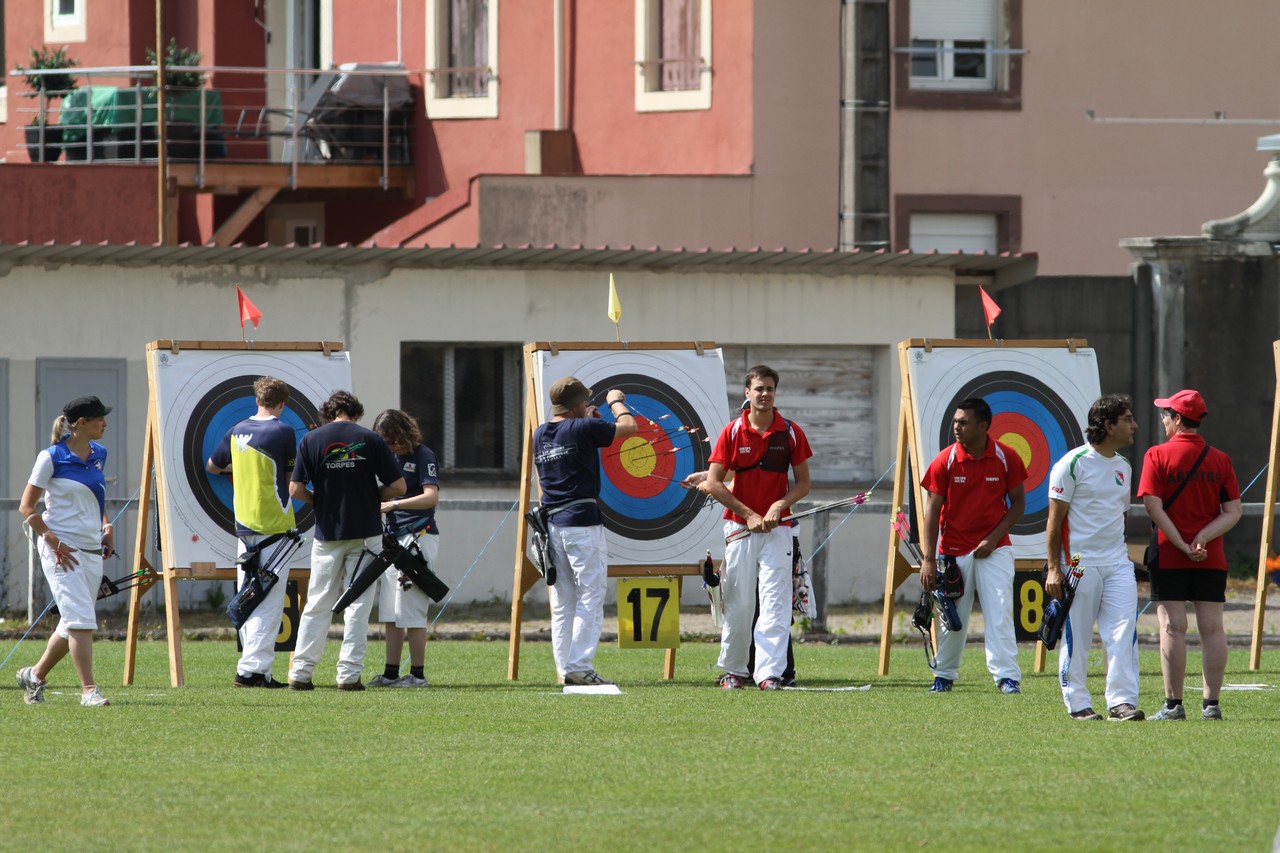 Championnat de ligue et départemental FITA à Belfort du 30 Juin 2013