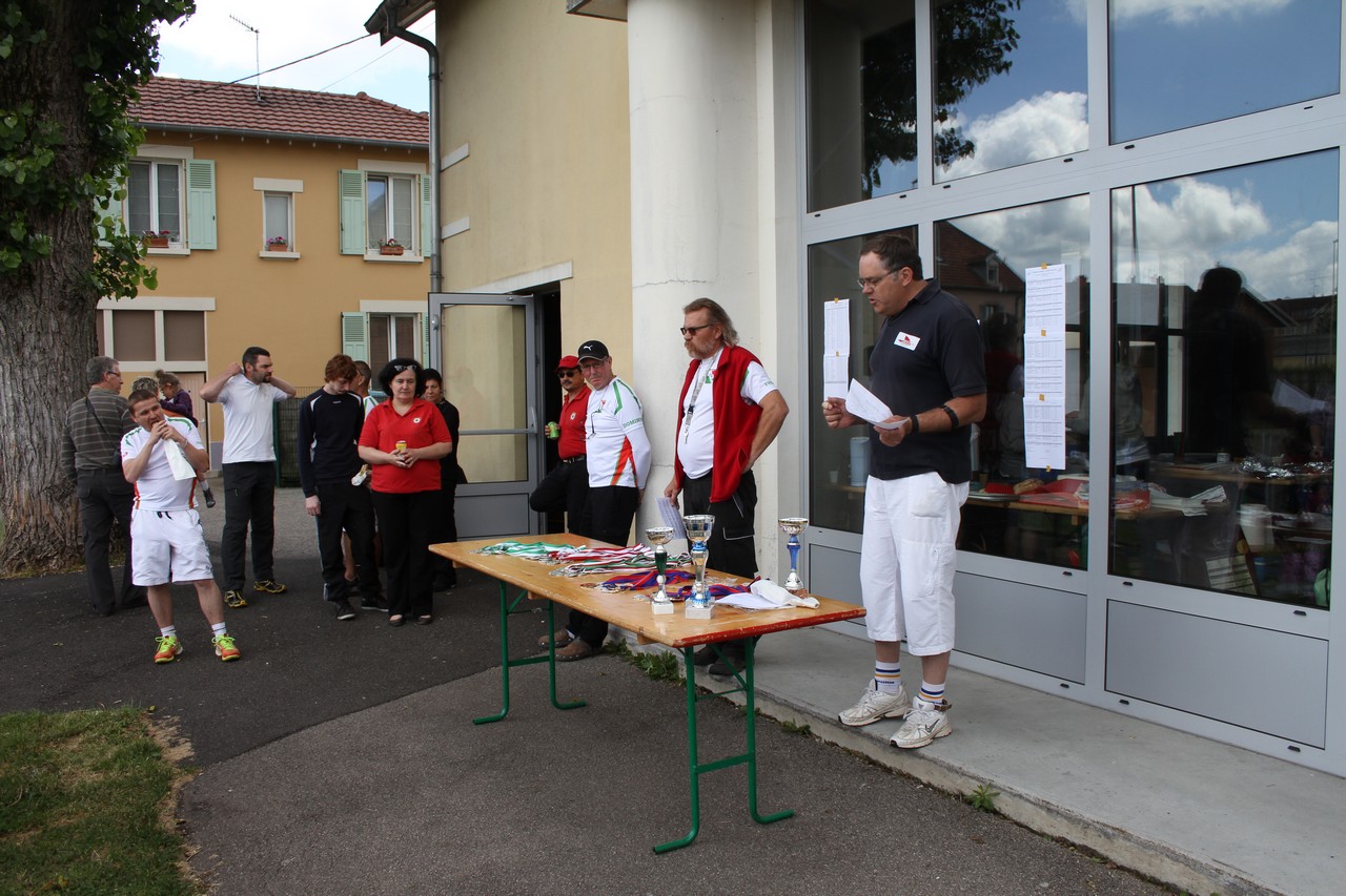 Championnat de ligue et départemental FITA à Belfort du 30 Juin 2013