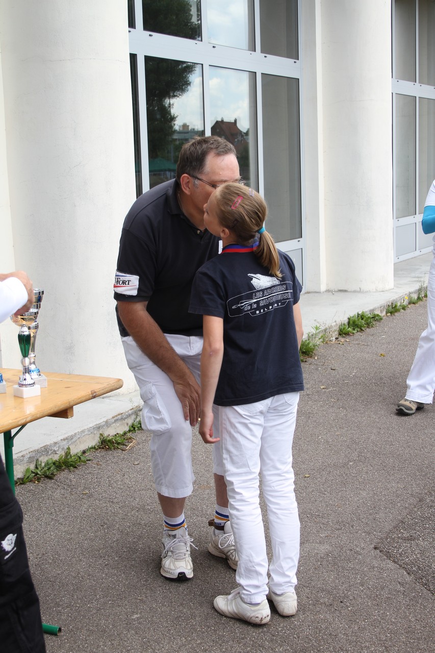 Championnat de ligue et départemental FITA à Belfort du 30 Juin 2013