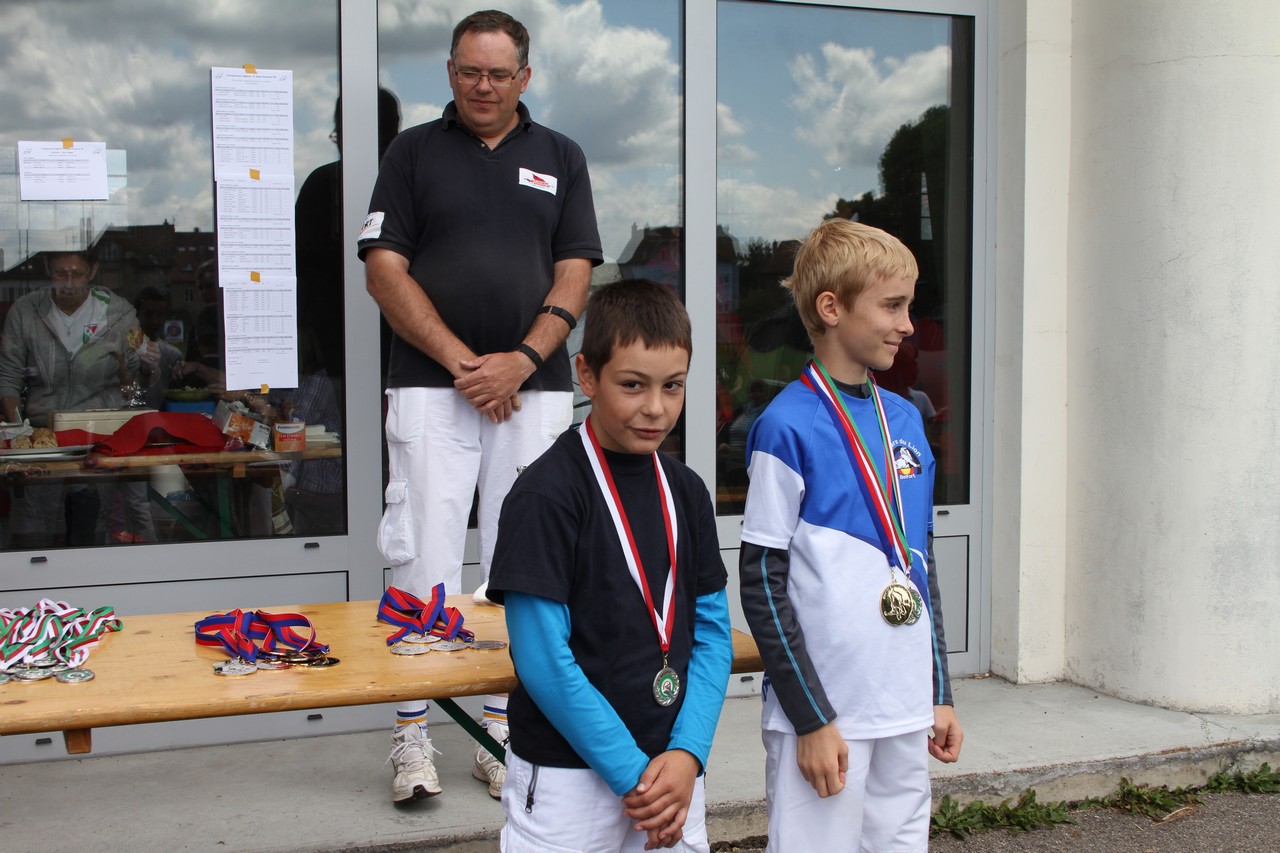 Championnat de ligue et départemental FITA à Belfort du 30 Juin 2013