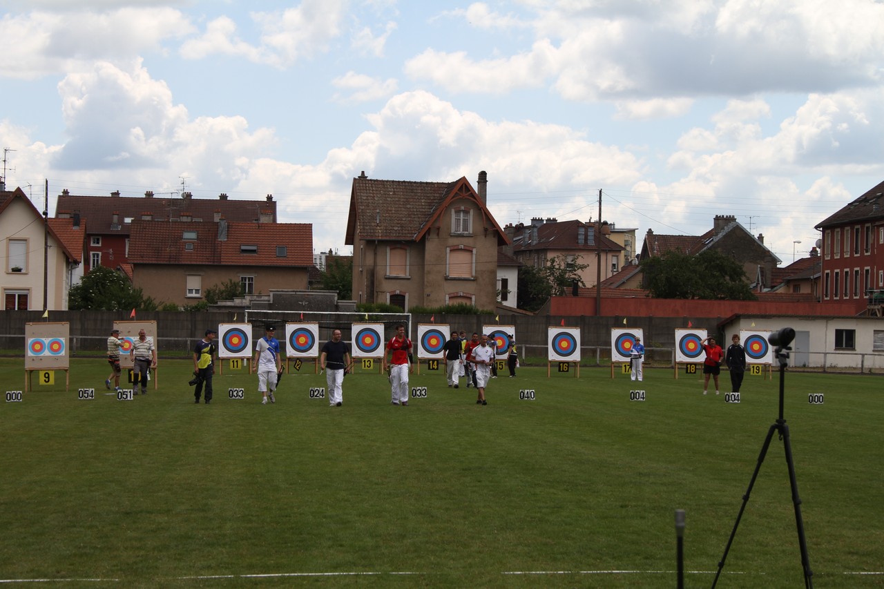 Championnat de ligue et départemental FITA à Belfort du 30 Juin 2013