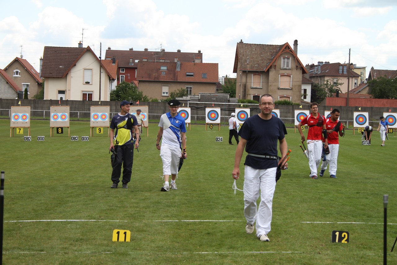 Championnat de ligue et départemental FITA à Belfort du 30 Juin 2013