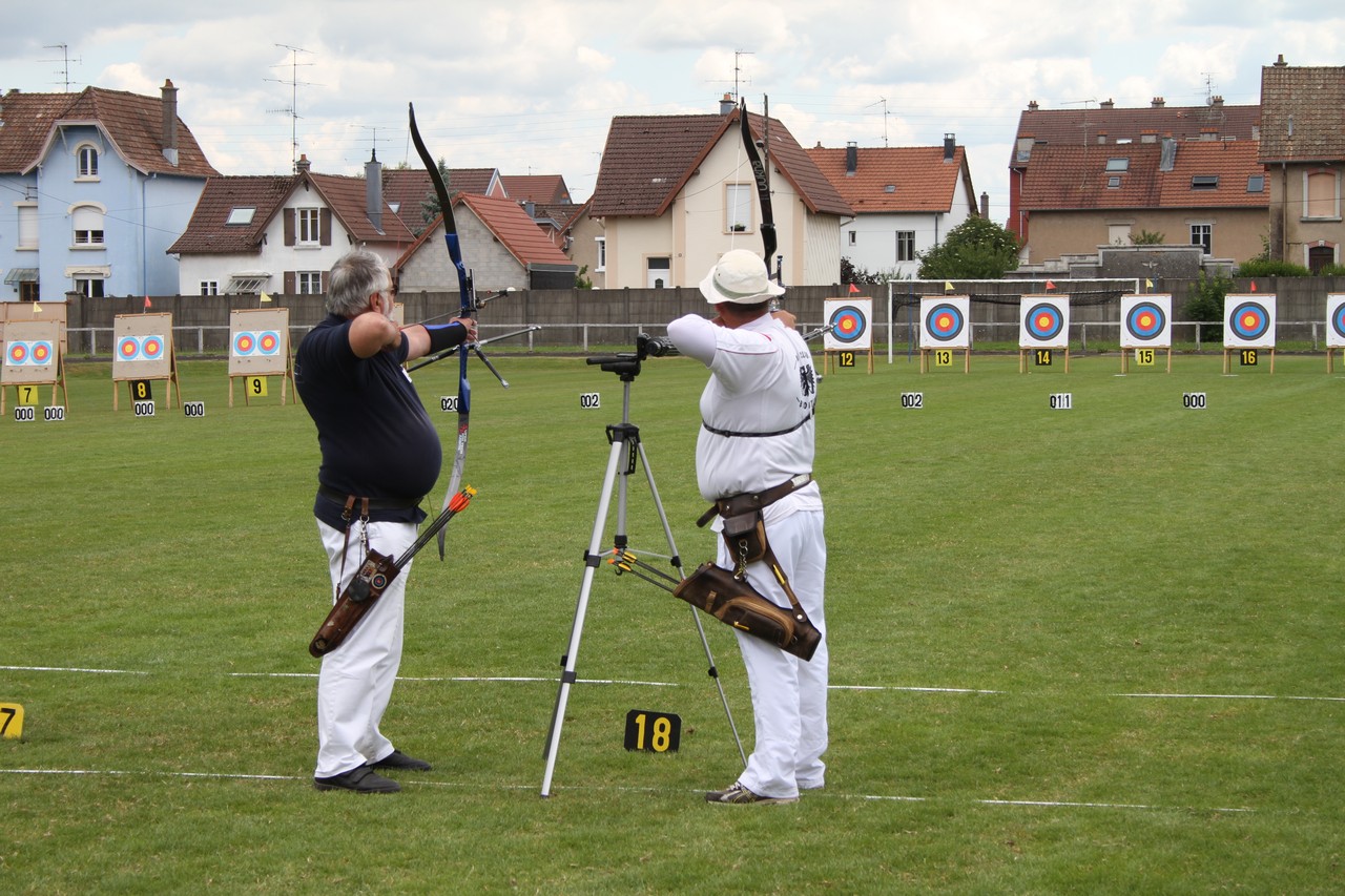 Championnat de ligue et départemental FITA à Belfort du 30 Juin 2013