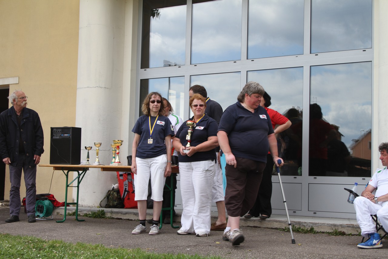 Championnat de ligue et départemental FITA à Belfort du 30 Juin 2013