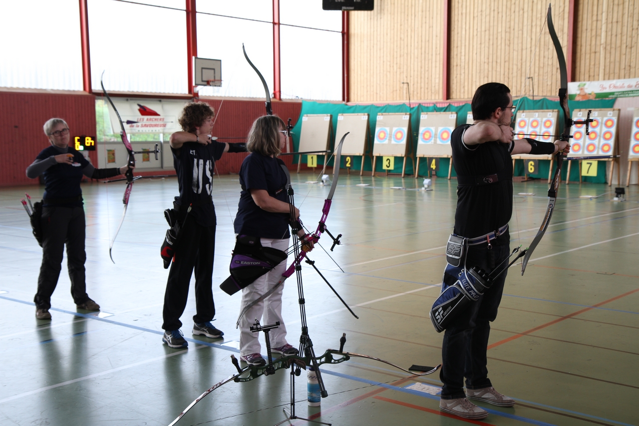 Tir en salle Handisport, Sport adapté du 28 octobre et Qualificatif FFTA du 29 octobre.