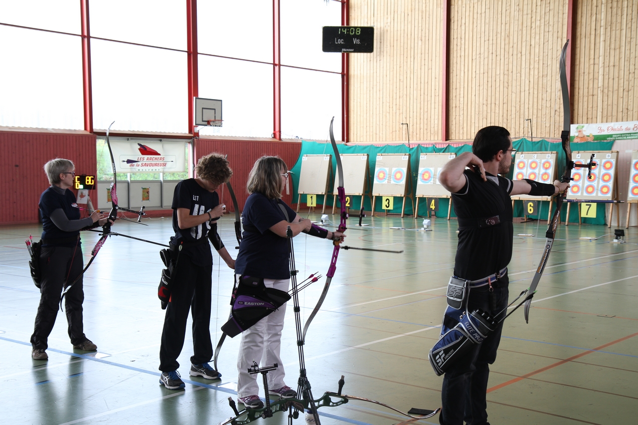 Tir en salle Handisport, Sport adapté du 28 octobre et Qualificatif FFTA du 29 octobre.