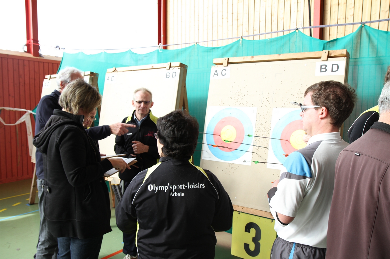 Tir en salle Handisport, Sport adapté du 28 octobre et Qualificatif FFTA du 29 octobre.