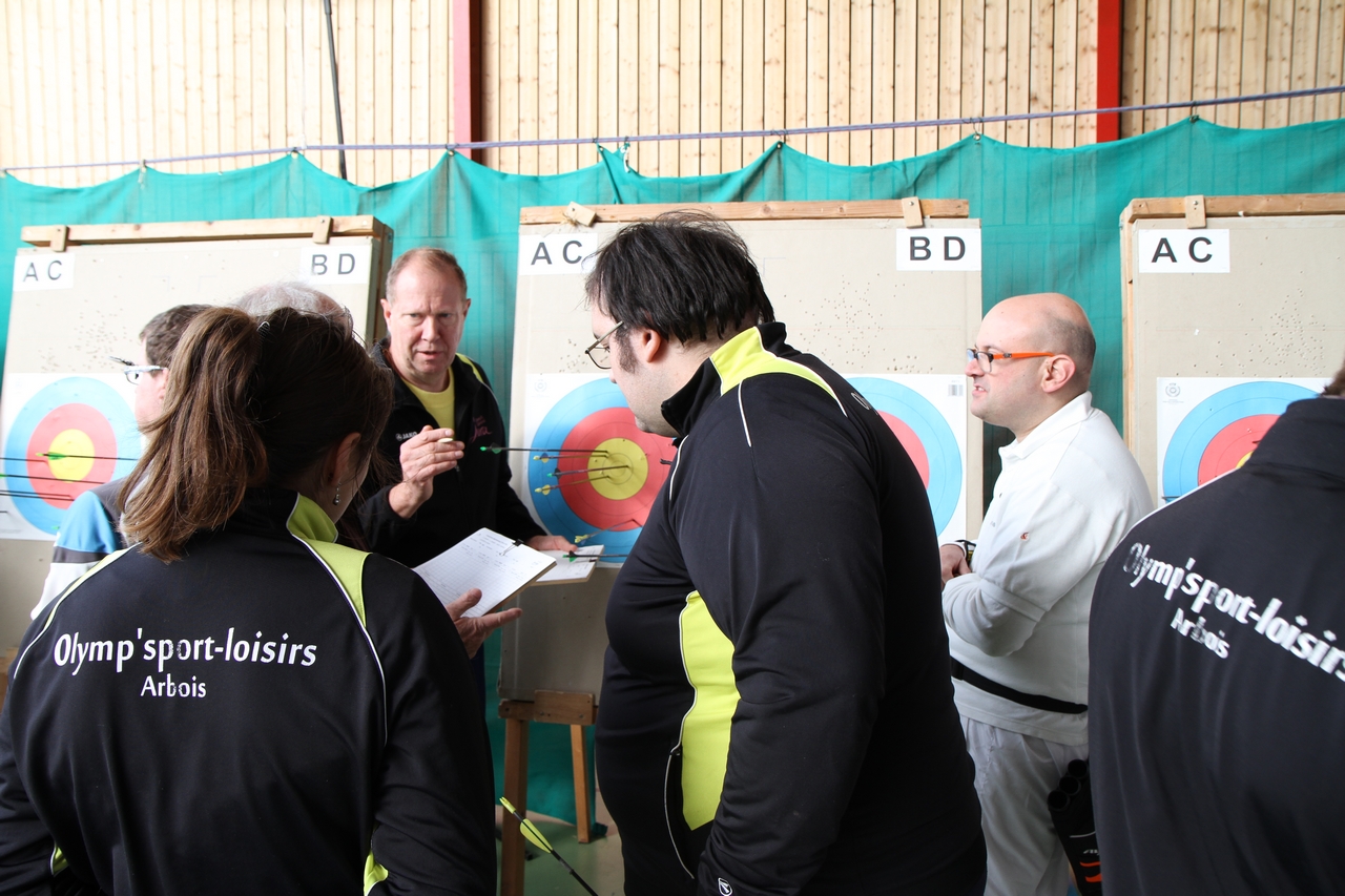 Tir en salle Handisport, Sport adapté du 28 octobre et Qualificatif FFTA du 29 octobre.