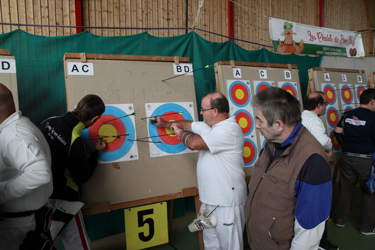 Tir en salle Handisport, Sport adapté du 28 octobre et Qualificatif FFTA du 29 octobre.