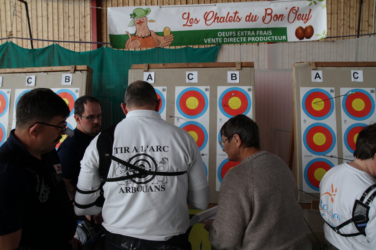 Tir en salle Handisport, Sport adapté du 28 octobre et Qualificatif FFTA du 29 octobre.