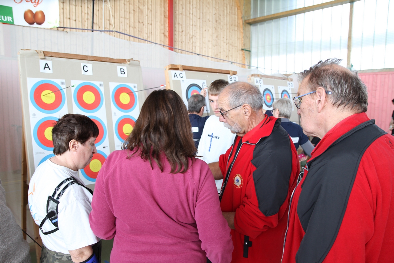 Tir en salle Handisport, Sport adapté du 28 octobre et Qualificatif FFTA du 29 octobre.