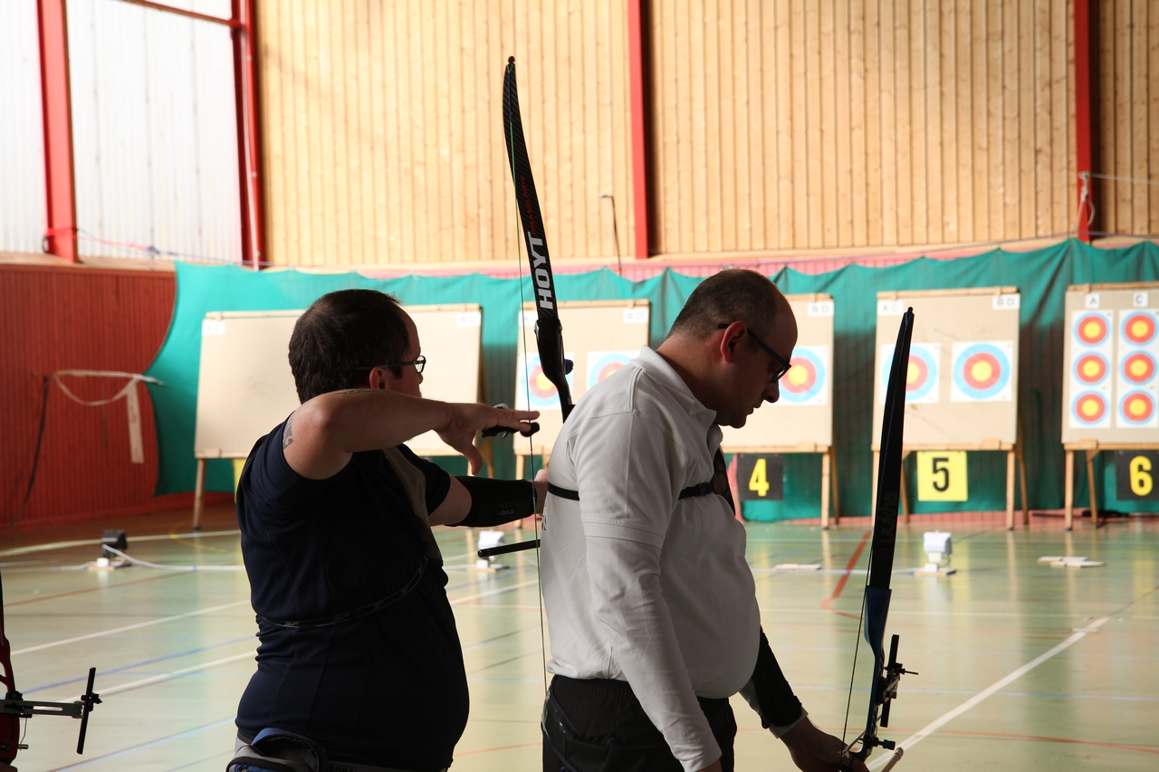 Tir en salle Handisport, Sport adapté du 28 octobre et Qualificatif FFTA du 29 octobre.