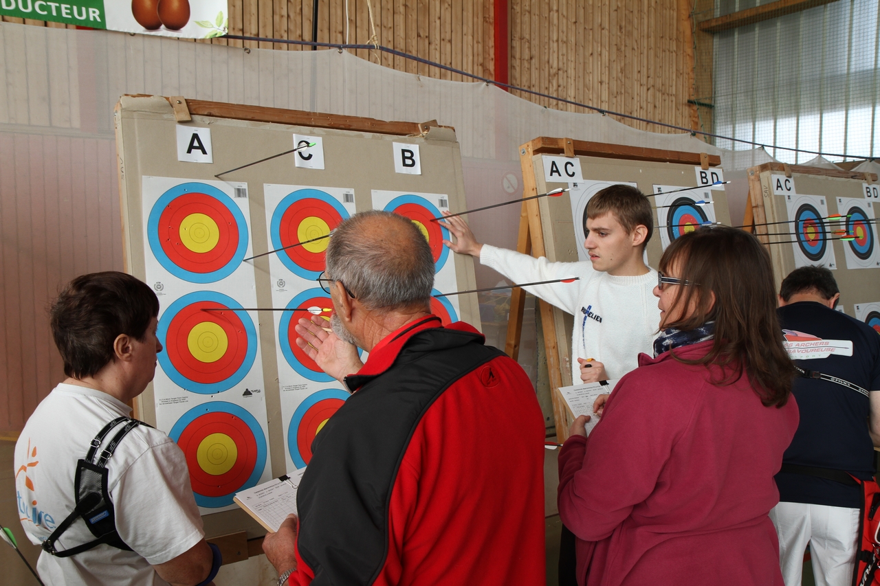 Tir en salle Handisport, Sport adapté du 28 octobre et Qualificatif FFTA du 29 octobre.