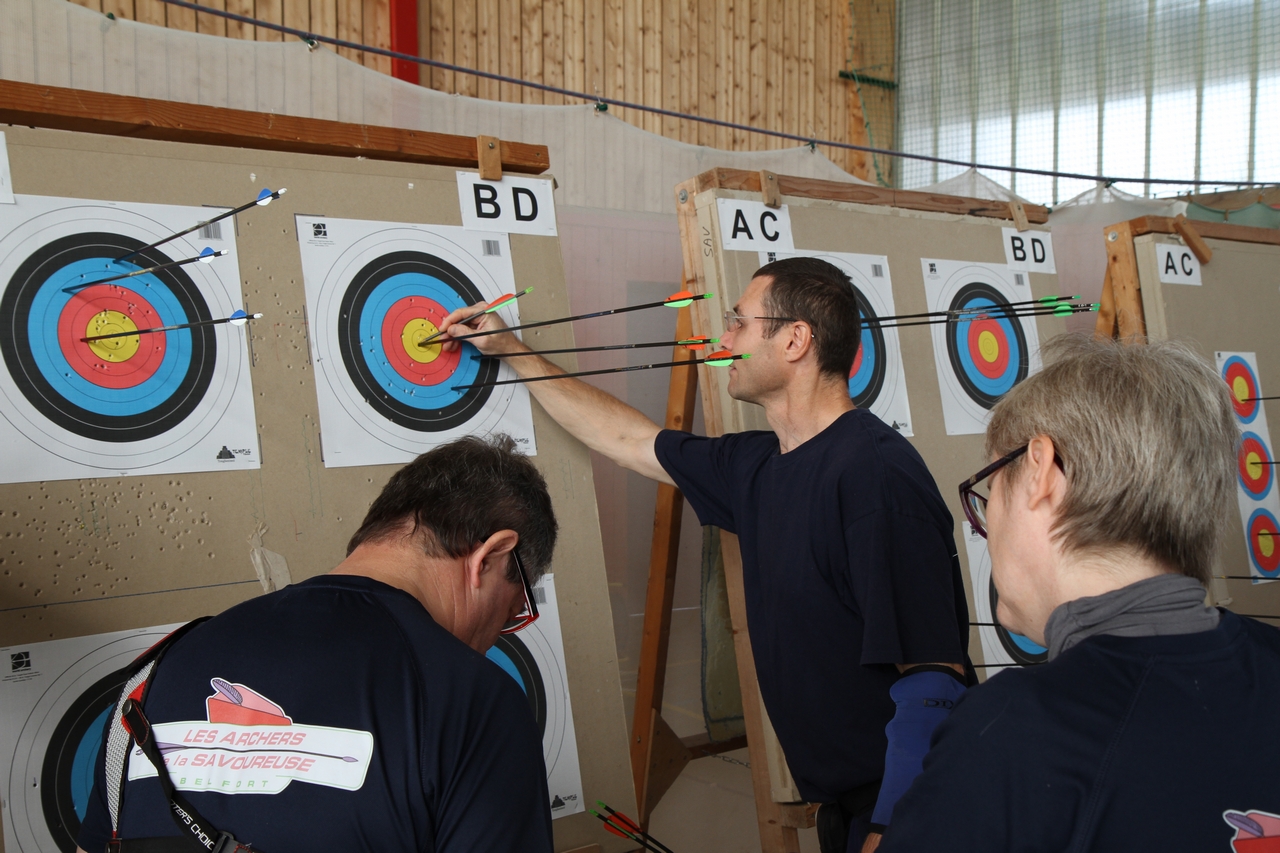 Tir en salle Handisport, Sport adapté du 28 octobre et Qualificatif FFTA du 29 octobre.