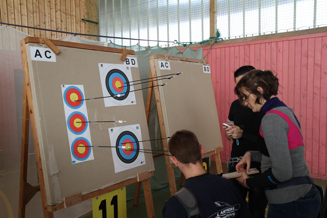 Tir en salle Handisport, Sport adapté du 28 octobre et Qualificatif FFTA du 29 octobre.