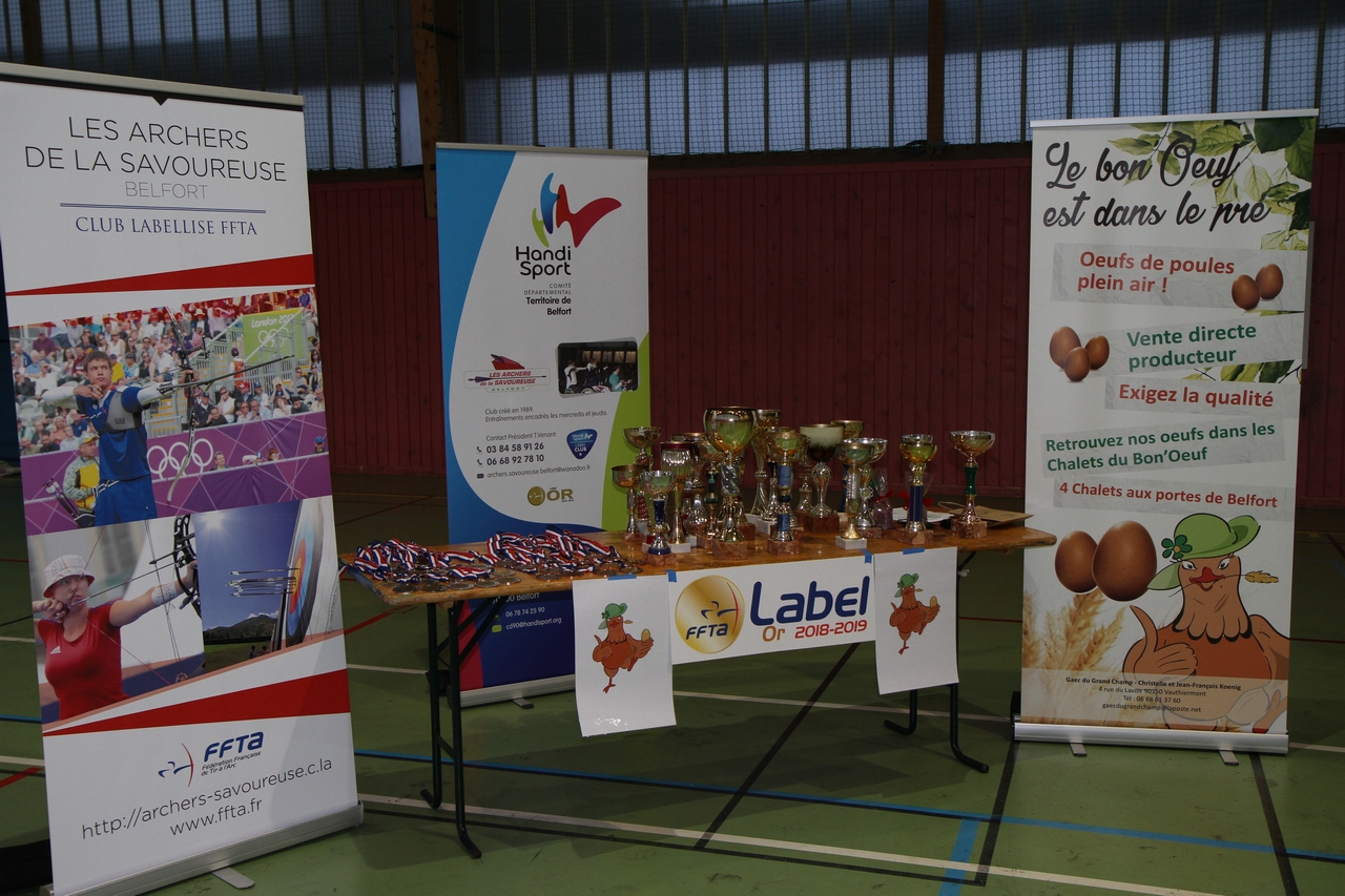 Tir en salle Handisport, Sport adapté du 28 octobre et Qualificatif FFTA du 29 octobre.