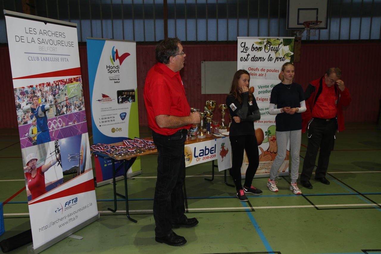 Tir en salle Handisport, Sport adapté du 28 octobre et Qualificatif FFTA du 29 octobre.