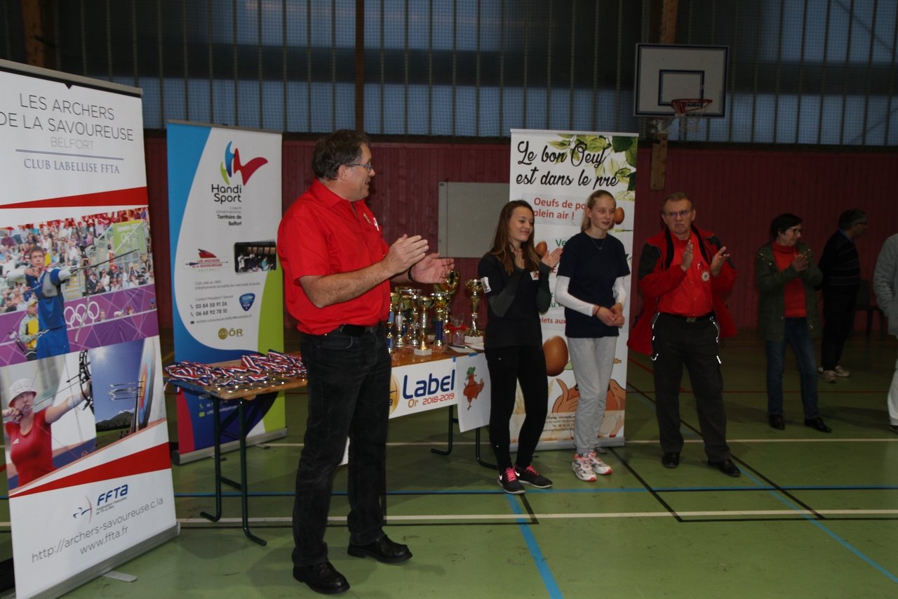 Tir en salle Handisport, Sport adapté du 28 octobre et Qualificatif FFTA du 29 octobre.