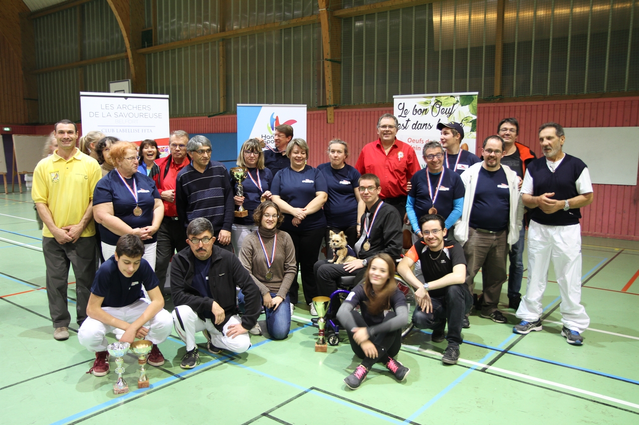 Tir en salle Handisport, Sport adapté du 28 octobre et Qualificatif FFTA du 29 octobre.