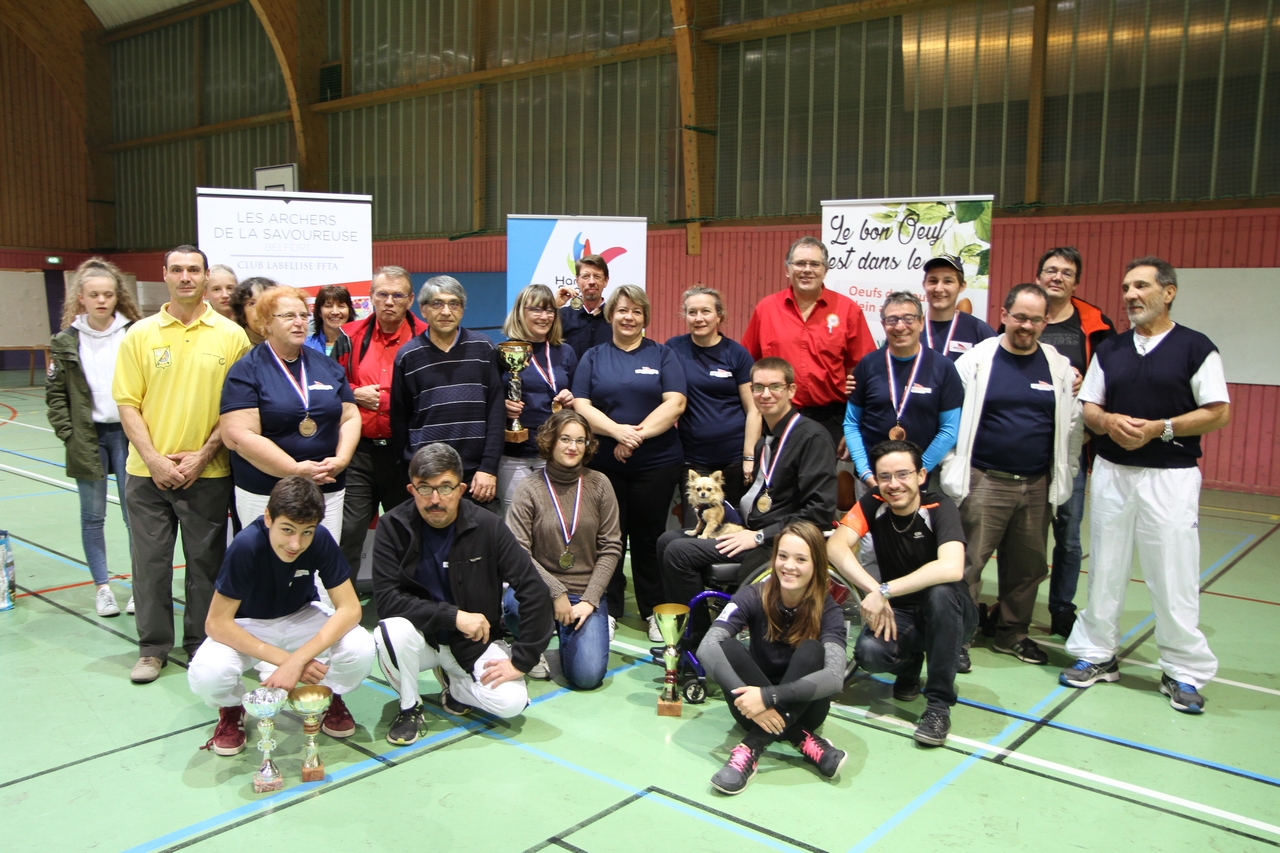 Tir en salle Handisport, Sport adapté du 28 octobre et Qualificatif FFTA du 29 octobre.