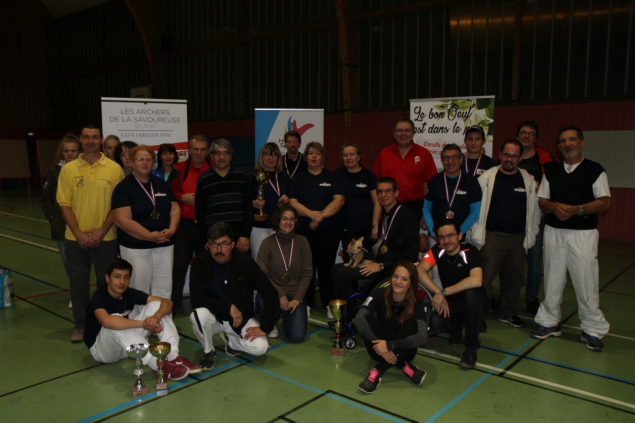 Tir en salle Handisport, Sport adapté du 28 octobre et Qualificatif FFTA du 29 octobre.
