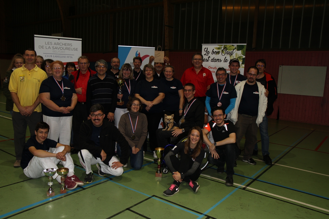 Tir en salle Handisport, Sport adapté du 28 octobre et Qualificatif FFTA du 29 octobre.