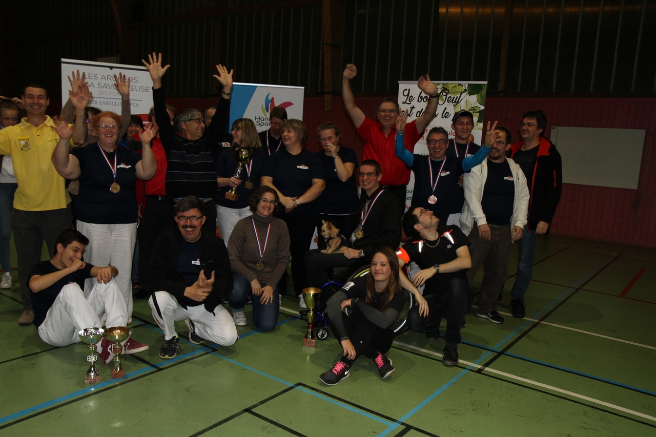 Tir en salle Handisport, Sport adapté du 28 octobre et Qualificatif FFTA du 29 octobre.