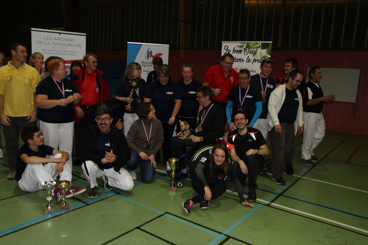 Tir en salle Handisport, Sport adapté du 28 octobre et Qualificatif FFTA du 29 octobre.