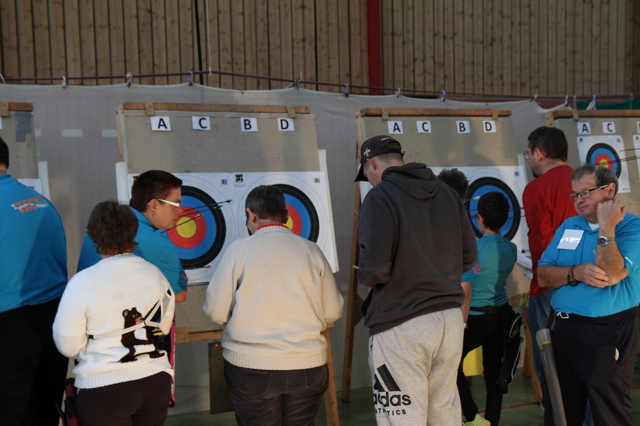 Tir en salle Handisport, Sport adapté du 27 octobre et Qualificatif FFTA du 28 octobre 2018.