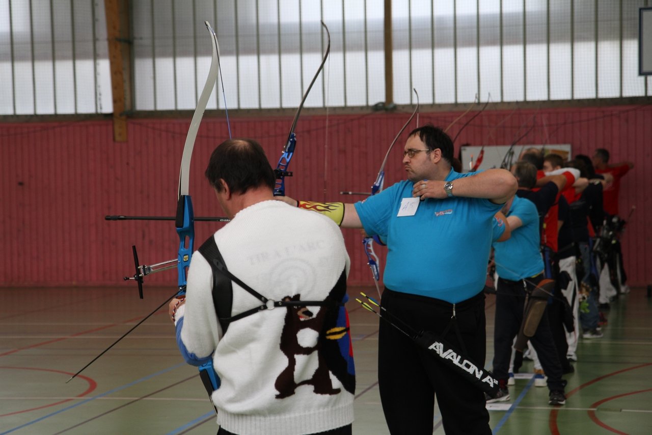 Tir en salle Handisport, Sport adapté du 27 octobre et Qualificatif FFTA du 28 octobre 2018.
