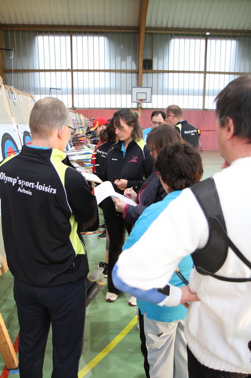 Tir en salle Handisport, Sport adapté du 27 octobre et Qualificatif FFTA du 28 octobre 2018.