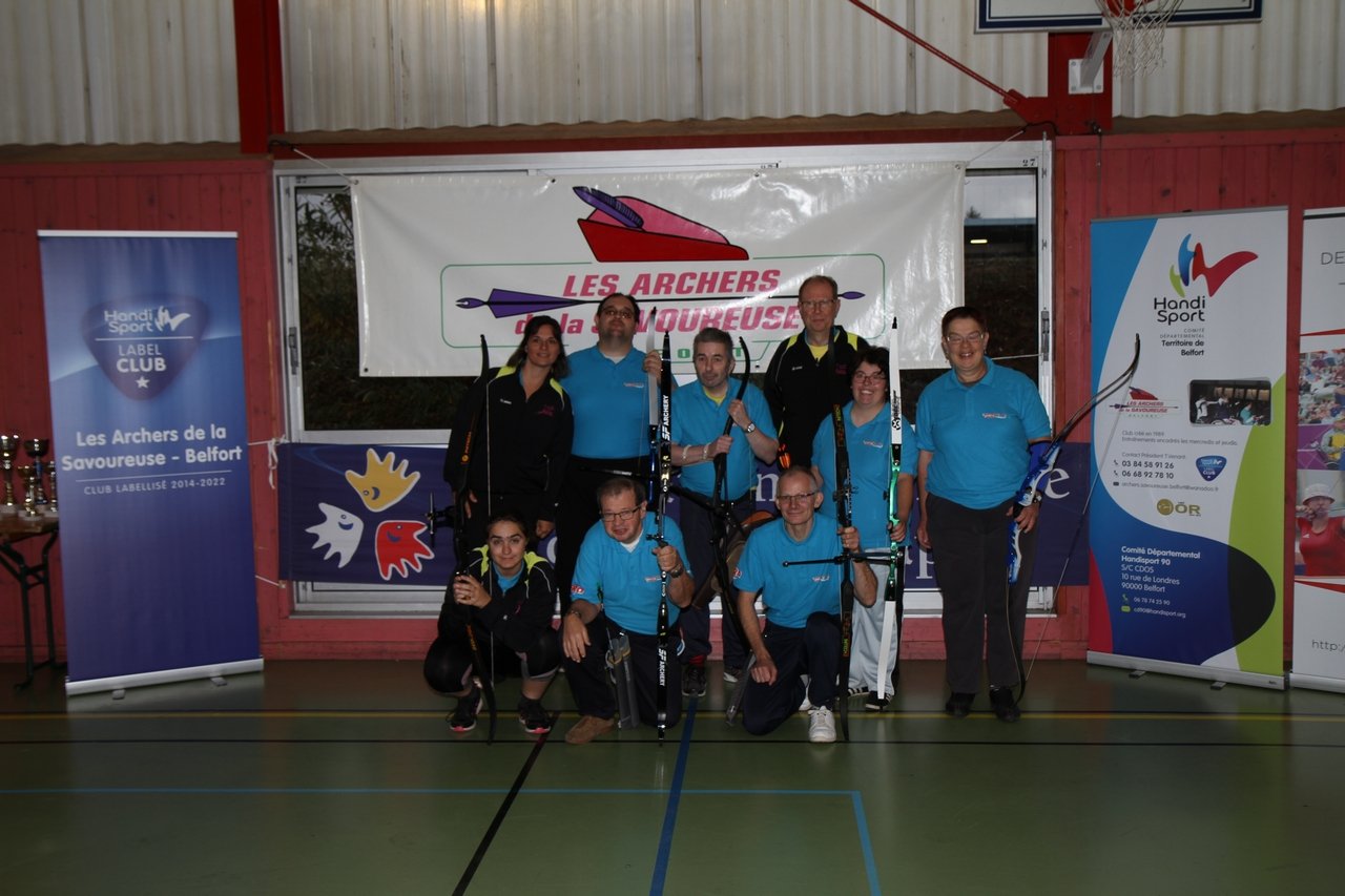 Tir en salle Handisport, Sport adapté du 27 octobre et Qualificatif FFTA du 28 octobre 2018.