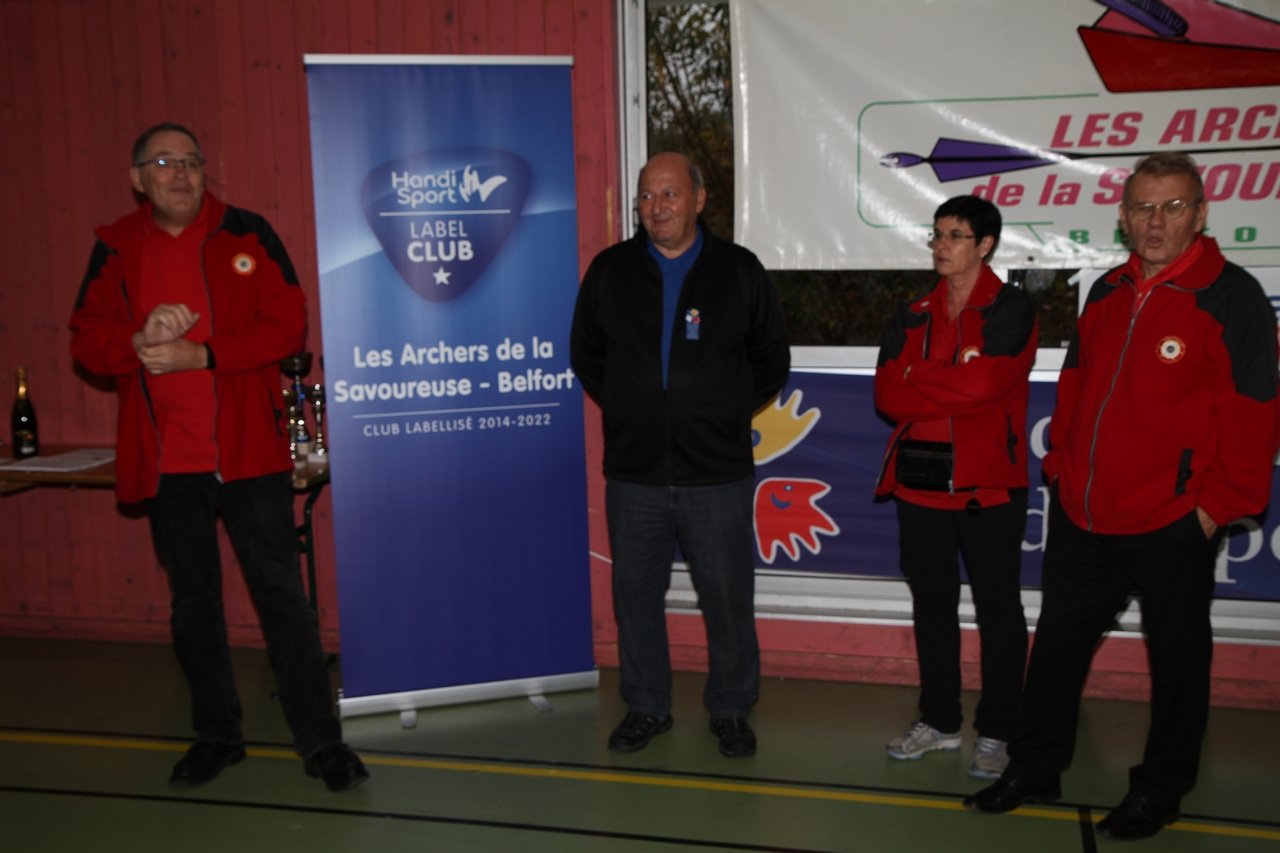 Tir en salle Handisport, Sport adapté du 27 octobre et Qualificatif FFTA du 28 octobre 2018.