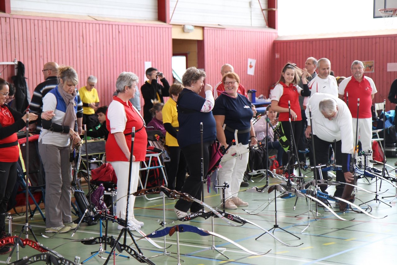 Tir en salle Handisport, Sport adapté du 27 octobre et Qualificatif FFTA du 28 octobre 2018.