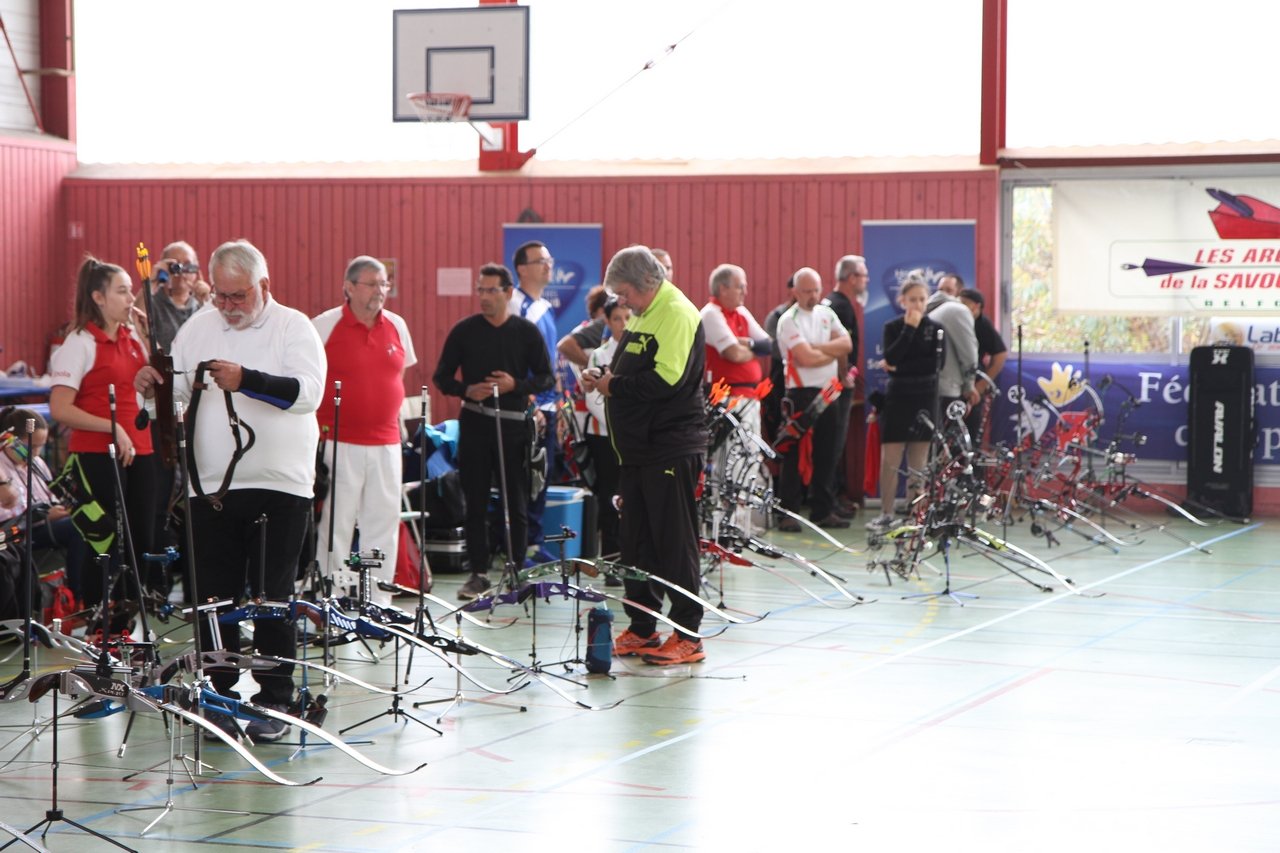 Tir en salle Handisport, Sport adapté du 27 octobre et Qualificatif FFTA du 28 octobre 2018.
