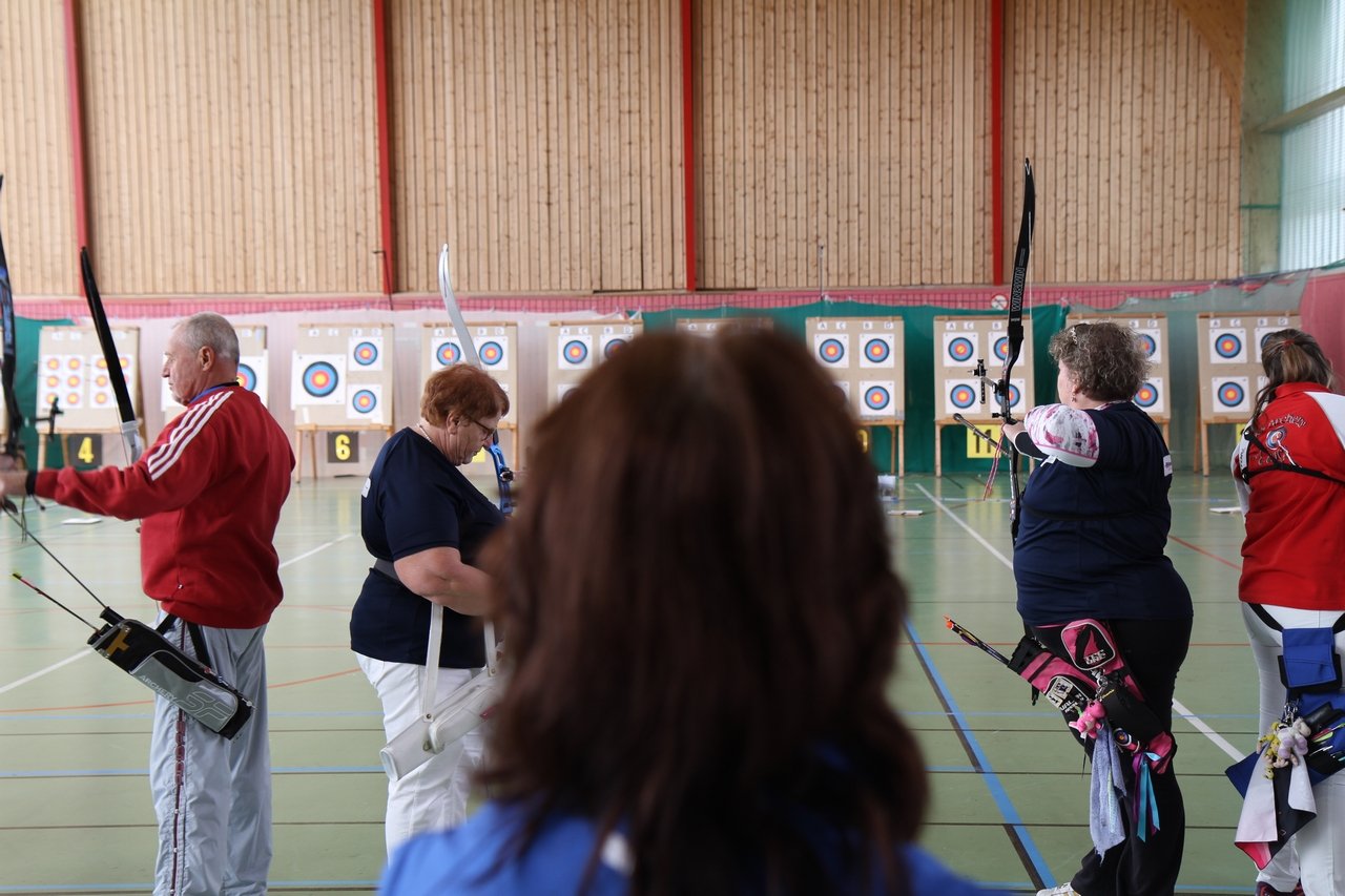 Tir en salle Handisport, Sport adapté du 27 octobre et Qualificatif FFTA du 28 octobre 2018.