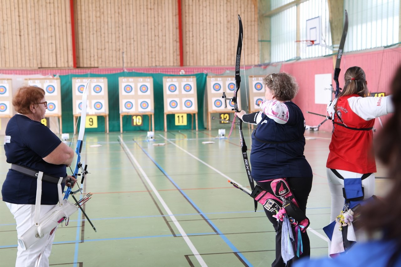 Tir en salle Handisport, Sport adapté du 27 octobre et Qualificatif FFTA du 28 octobre 2018.
