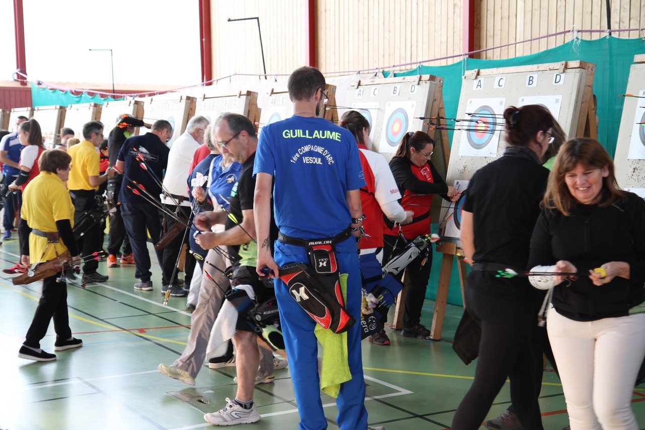 Tir en salle Handisport, Sport adapté du 27 octobre et Qualificatif FFTA du 28 octobre 2018.