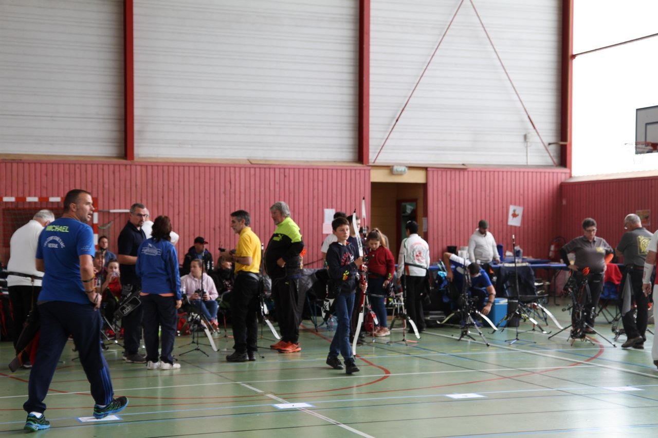 Tir en salle Handisport, Sport adapté du 27 octobre et Qualificatif FFTA du 28 octobre 2018.