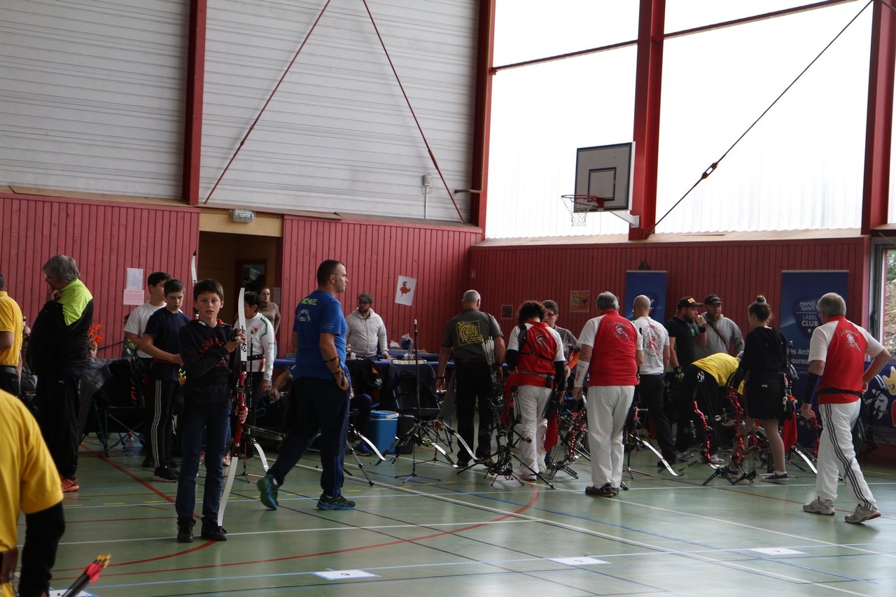 Tir en salle Handisport, Sport adapté du 27 octobre et Qualificatif FFTA du 28 octobre 2018.