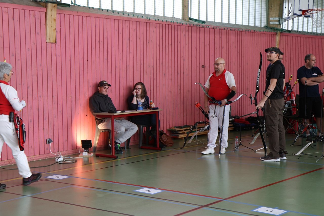 Tir en salle Handisport, Sport adapté du 27 octobre et Qualificatif FFTA du 28 octobre 2018.