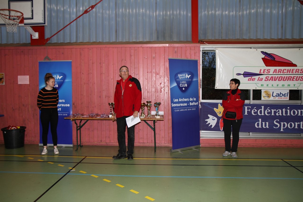 Tir en salle Handisport, Sport adapté du 27 octobre et Qualificatif FFTA du 28 octobre 2018.